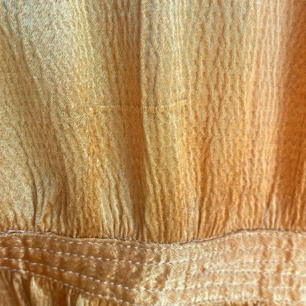 Anthropologie Maeve Gold Midi Dress - Picture 11 of 14